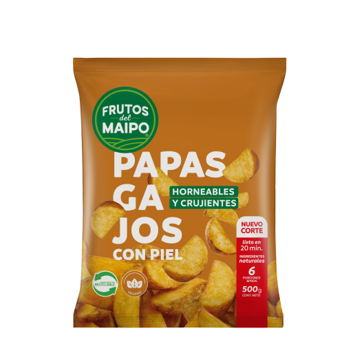 Papas Gajos con Piel 500g