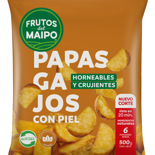 Papas Gajos con Piel 500g